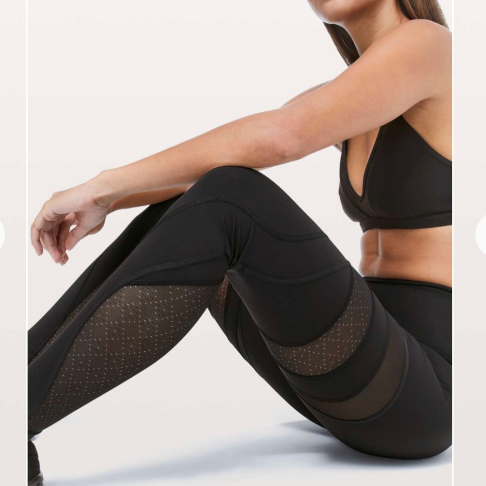 Lululemon Wunder Under High-Rise Tight *Mesh 28" Size 6